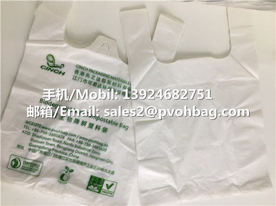 Biodegradable &amp; compostable shopping bag