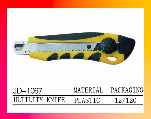 Wholesale factory Utility Knife/Paper Cutter Knife With Steel Lock