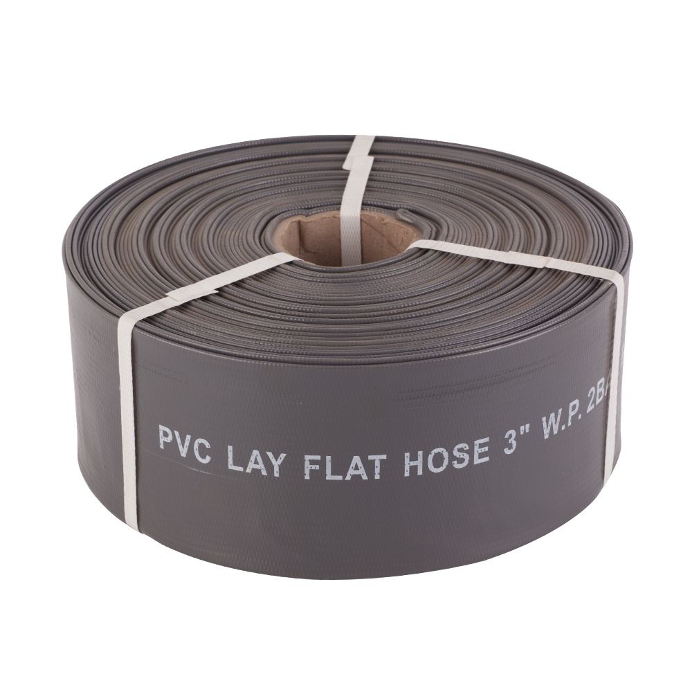PVC water discharge layflat  hose 4 inch 4bar