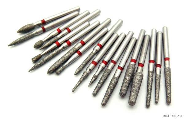 Diamond instruments - burs for surgeries and labs
