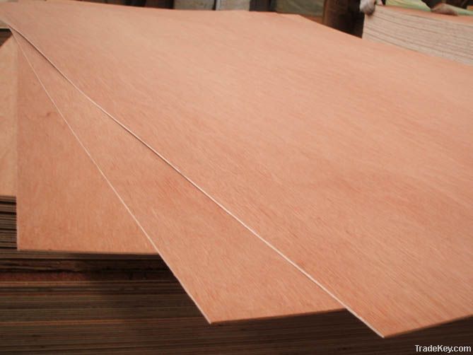 Red plywood