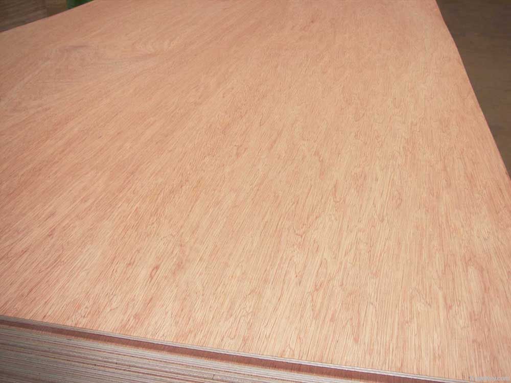 Red plywood