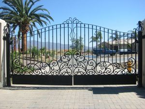 Wrought Iron Door