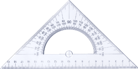 Triangle ruler