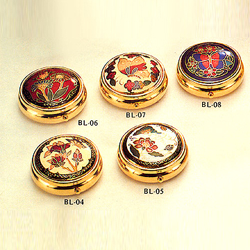 Cloisonne Pill Boxes