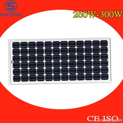 300W high efficiency pv solar panels for home use