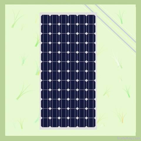 170W mono solar panel for solar system