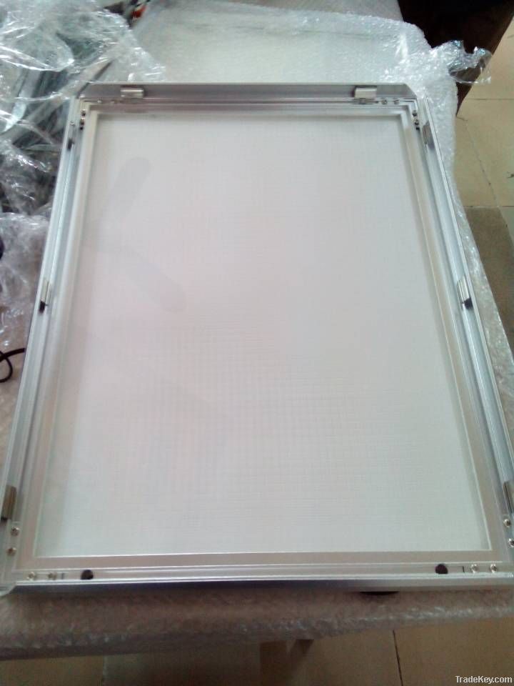 Vacuum forming face panel led light box