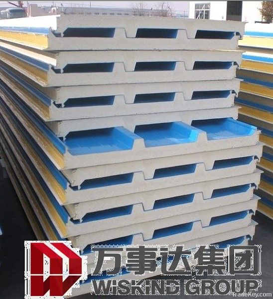 pur foam sandwich roof panel for warehouse usage