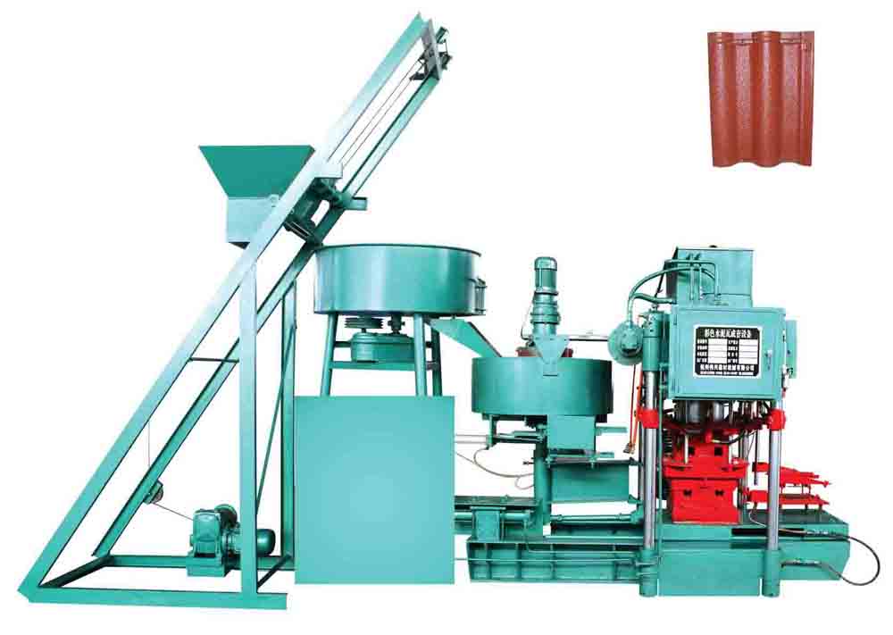 tile machine, color tile machine, cement tile machine price