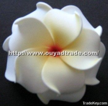 Plumeria foam flowers