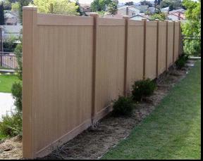 privacy pvc fence