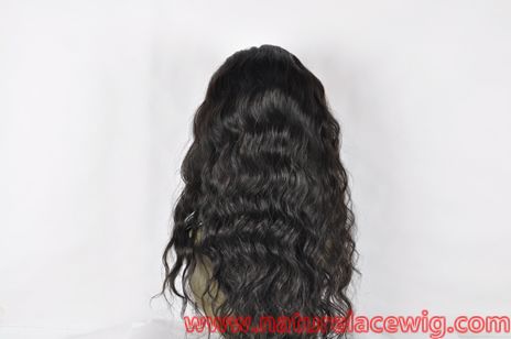 full lace wigs, 18", #1, body wave, 120%, french lace