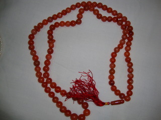 Agate prayer beads (Tasbeeh)