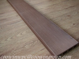 wood plastic decking floor
