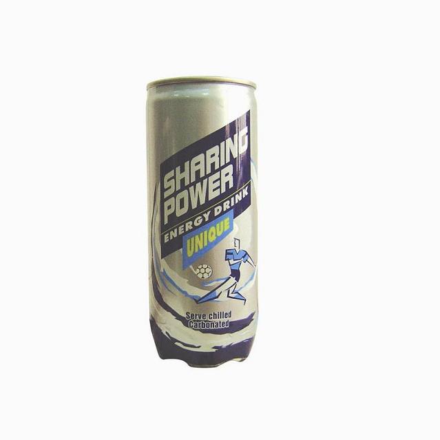 Sharing Power carbonated energy drink