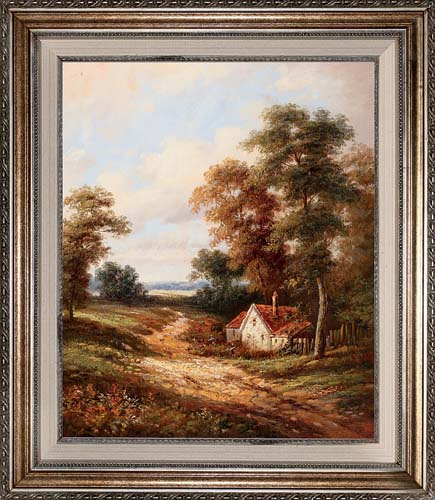 handmade landscape oil painting