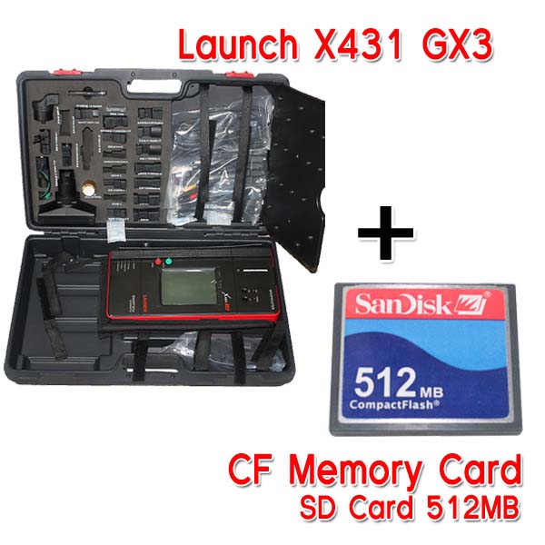 Launch X431 GX3 Plus CF Memory Card SD Card 512MB