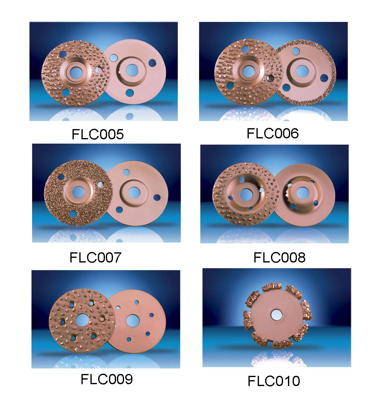 carbide brazed wheel