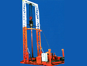 engineering and water-well drilling rig