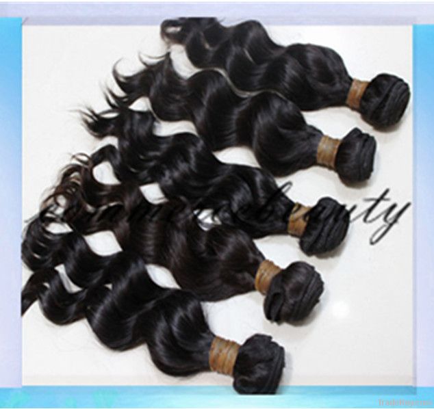loose curly straight body 100% indian remy human hair
