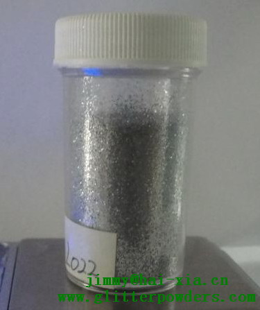 Silver glitter powder