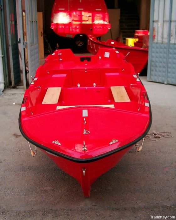 Rescue Boat for 6 persons with 25 HP outboard Motor