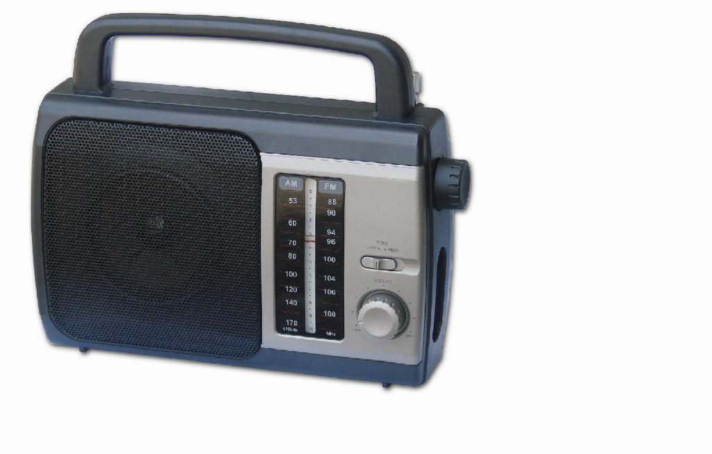 AM/FM Protable Radio (AC/DC operated)