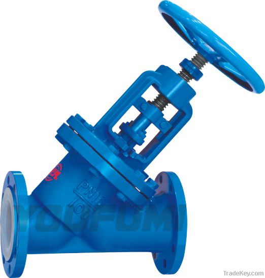 PTFE Lined  Globe Valve DC-type