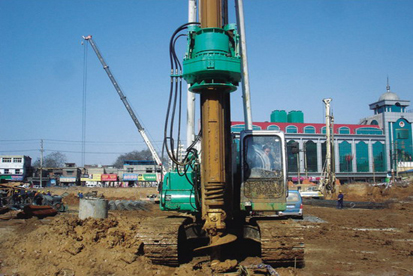 Hydraulic Piling Rig