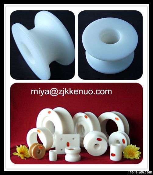 100% virgin UHMWPE Pulley with self-lubrication