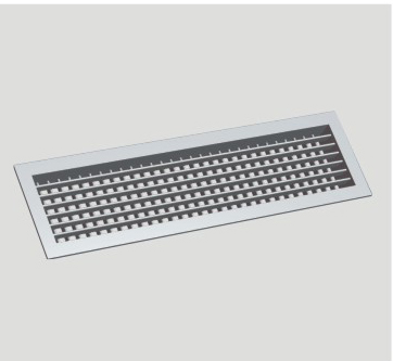 GH double supply air grille