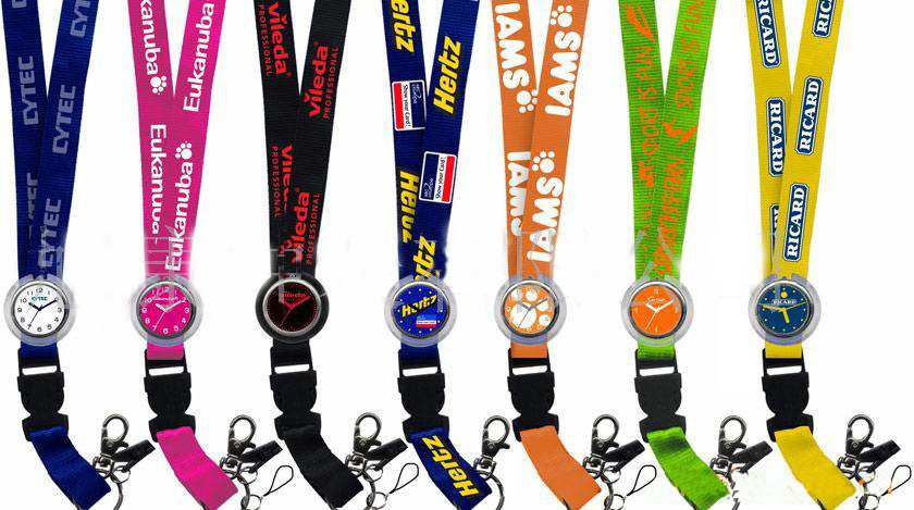 Unisex Nylon Lanyard Fashion Japan Quartz