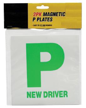 2pk car magnetic " P" plates