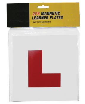 2pk car magnetic "L" plates