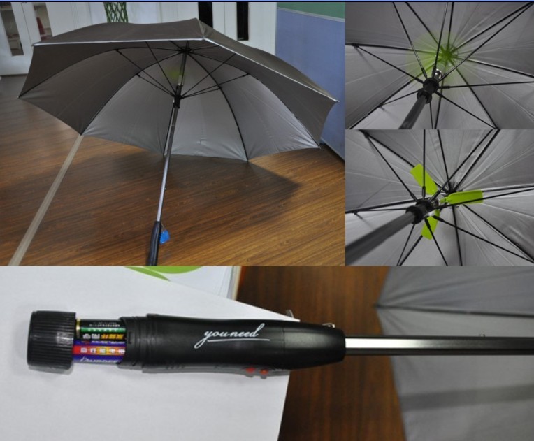 straight fan umbrella