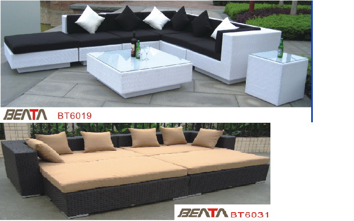 rattan sofa