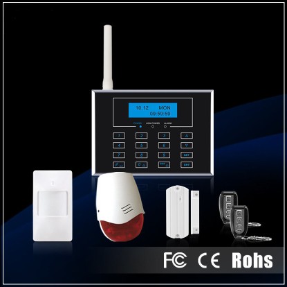 Lcd Gsm Alarm System