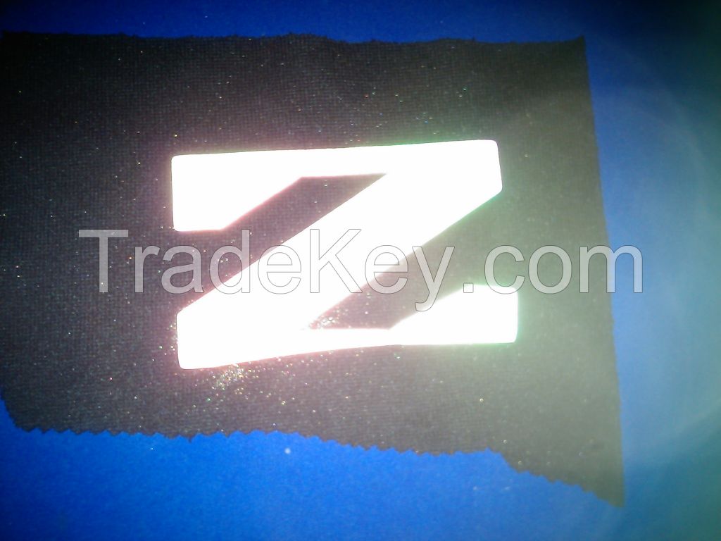  Reflective Heat Transfer Garment APPAREL Label Sticker 