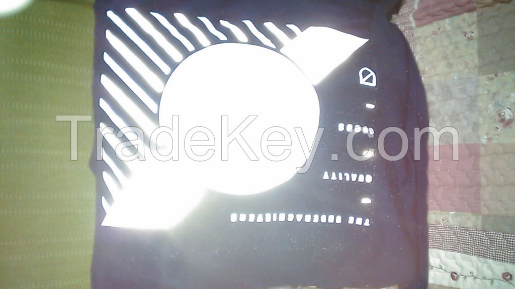  Reflective Heat Transfer Garment APPAREL Label Sticker 