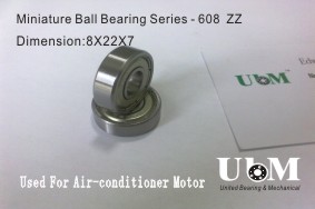 Deep groove ball bearing, miniature bearing, small bearing