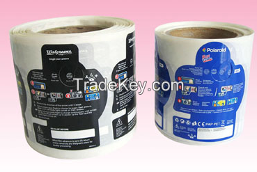 custom printing adhesive sticker label