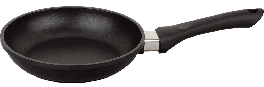 Die-cast aluminum fry pan