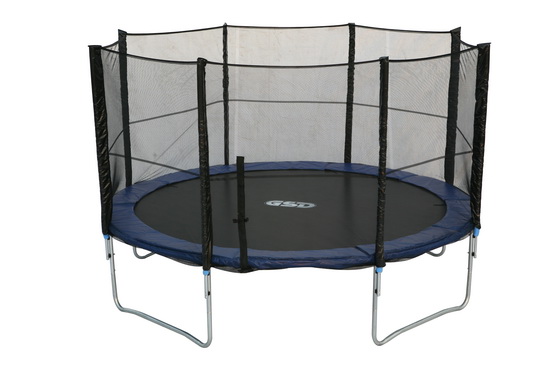 GSD 6-16ft trampolines with short tube and outside safety net