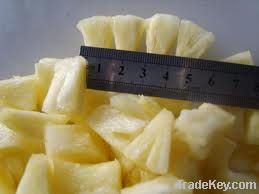 IQF PINEAPPLE - IQF FROZEN PINEAPPLE - DICED FROZEN PINEAPPLE TIDBITS