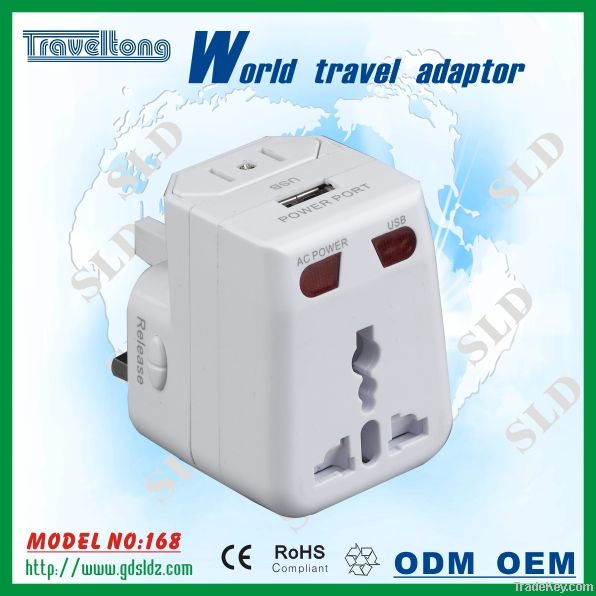 Hot usb travel plug adapter