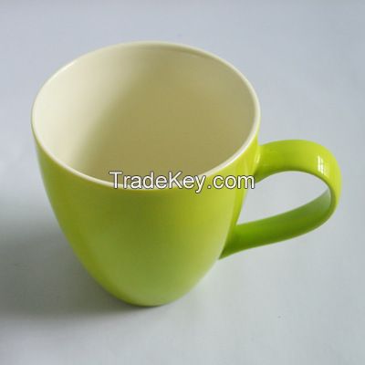 Stoneware mug, taza de cafe with custom logo