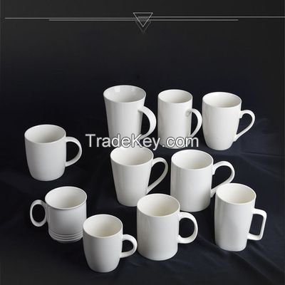 Porcelain gift mug, milk mug, taza de cafe