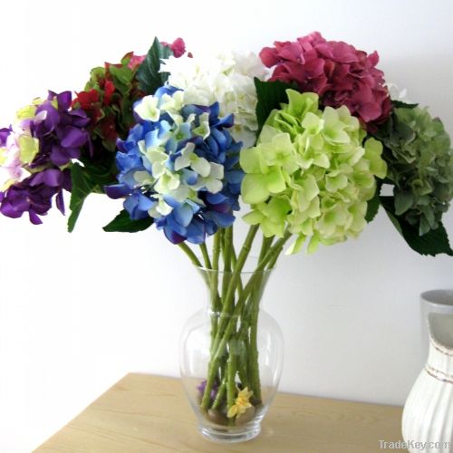 Hydrangea Stem artificial flower fake flower silk flower