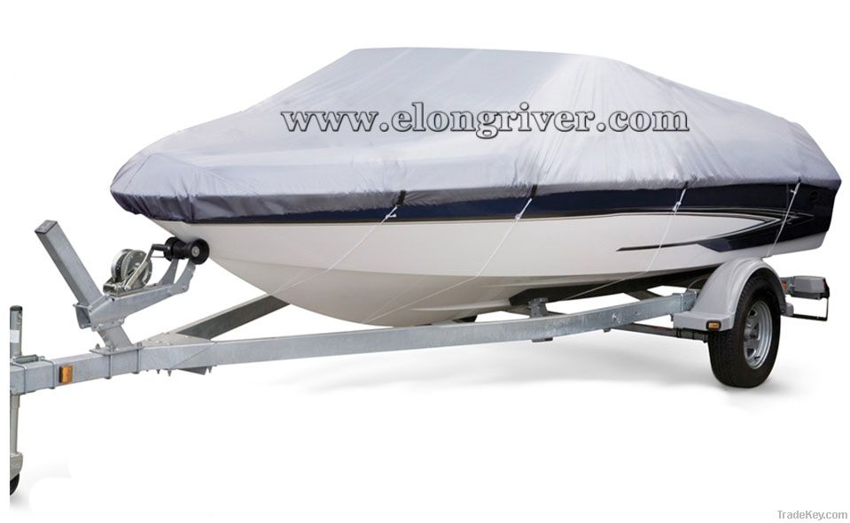 Polyester coating silver Boat Cover